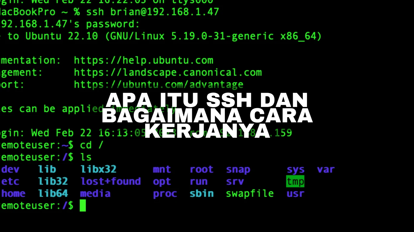 Apa itu SSH dan bagaimana cara kerjanya