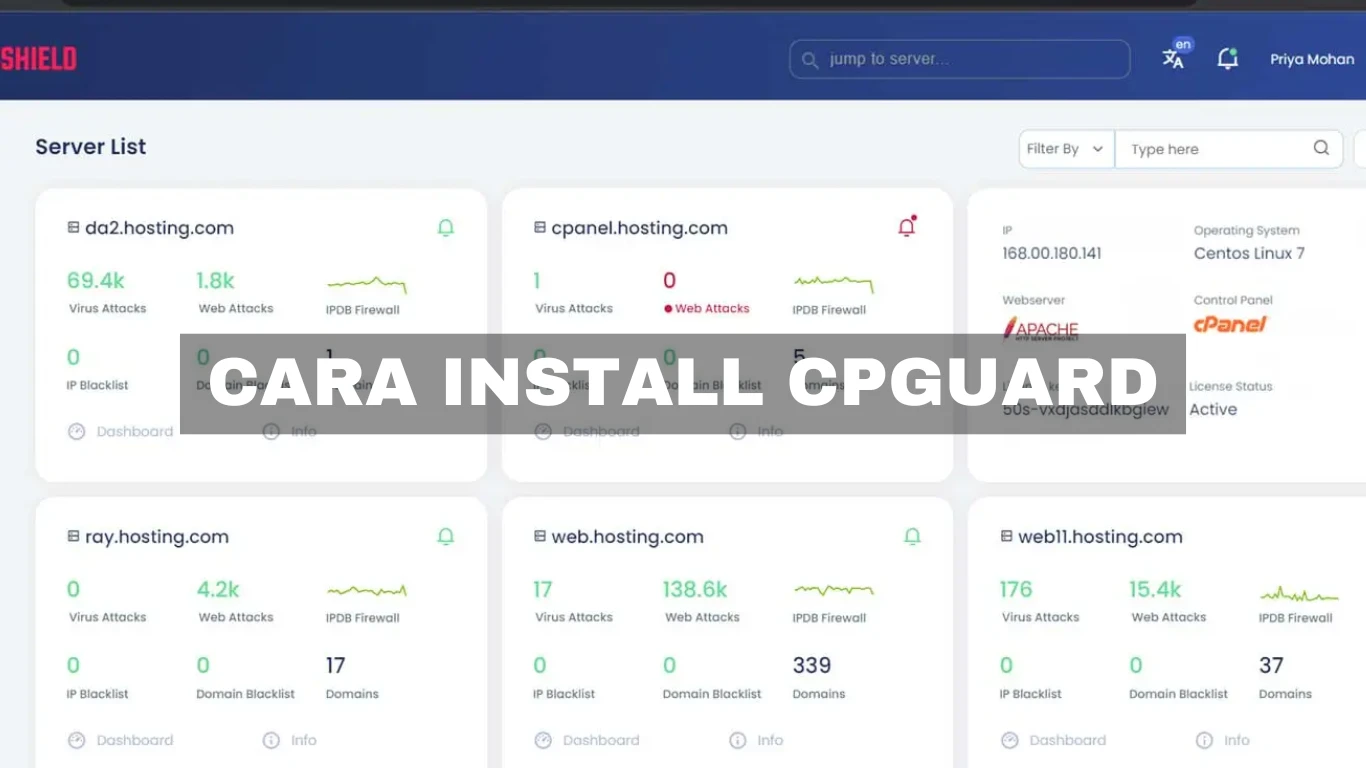 Cara Install cPGuard