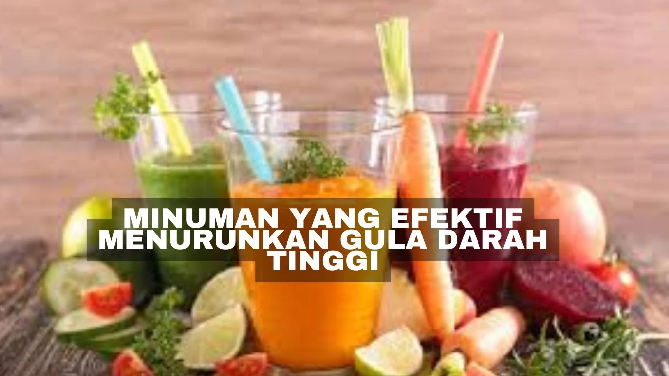 Minuman yang Efektif Menurunkan Gula Darah Tinggi